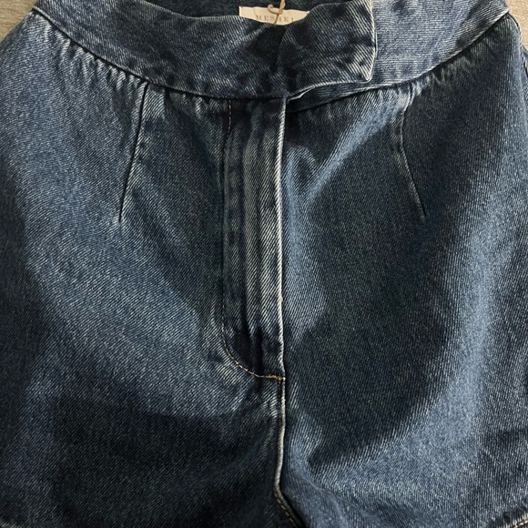 Meshki Abel Denim Dark Blue Shorts size Small BWNT $75 - Picture 8 of 8